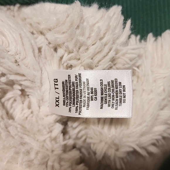 AERO FAUX FUR LINED WARM ZIP SWEATER SZ XXL - Picture 10 of 11